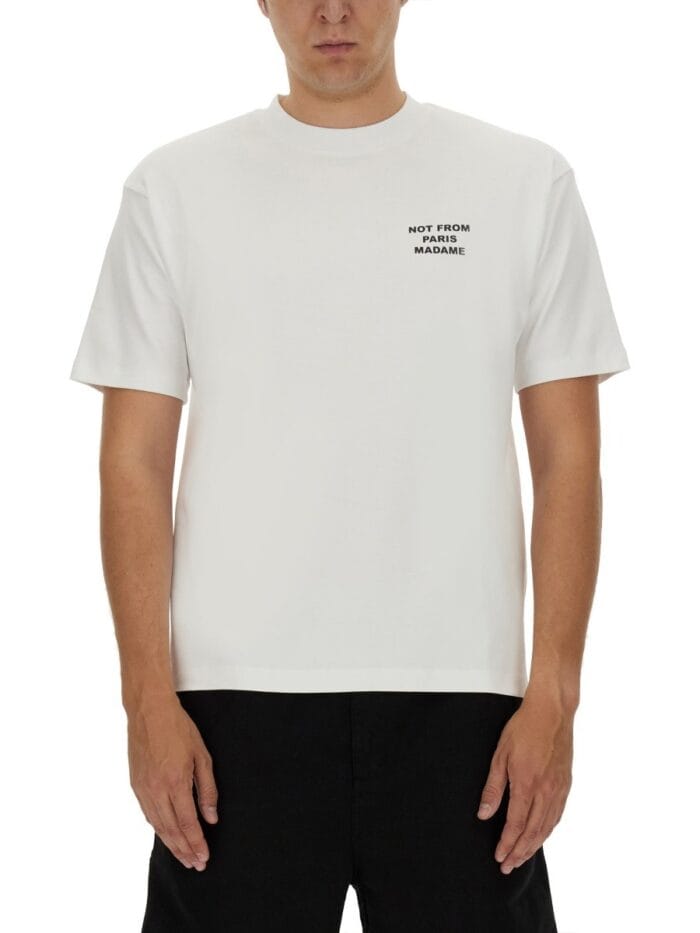 Drole De Monsieur T-SHIRT IN COTONE
