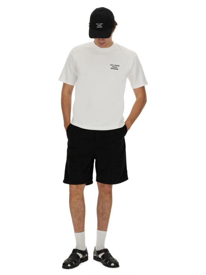 Drole De Monsieur T-SHIRT IN COTONE