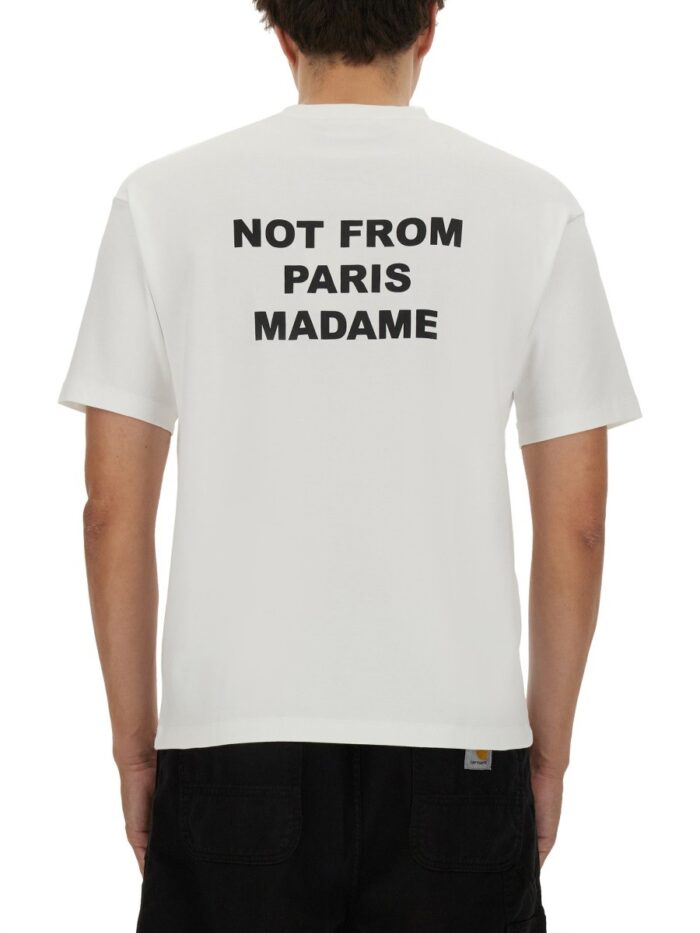 Drole De Monsieur T-SHIRT IN COTONE