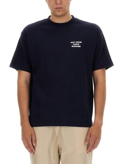 Drole De Monsieur T-SHIRT IN COTONE