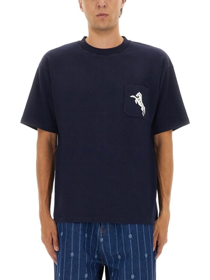 Drole De Monsieur T-SHIRT "LE EMBLÈME CHEVAUX"