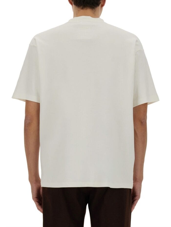 Drole De Monsieur TENNIS COURT PRINT T-SHIRT