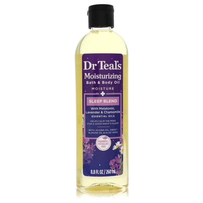 Dr Teal's Moisturizing Bath & Body Oil Sleep Blend By Dr Teal's - Bath & Body Oil With Melatonin, Lavender & Chamomile 8.8 Oz