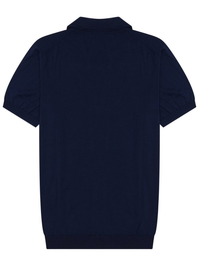 DRUMOHR Cotton Knit Polo Shirt
