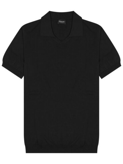 DRUMOHR Cotton Knit Polo Shirt