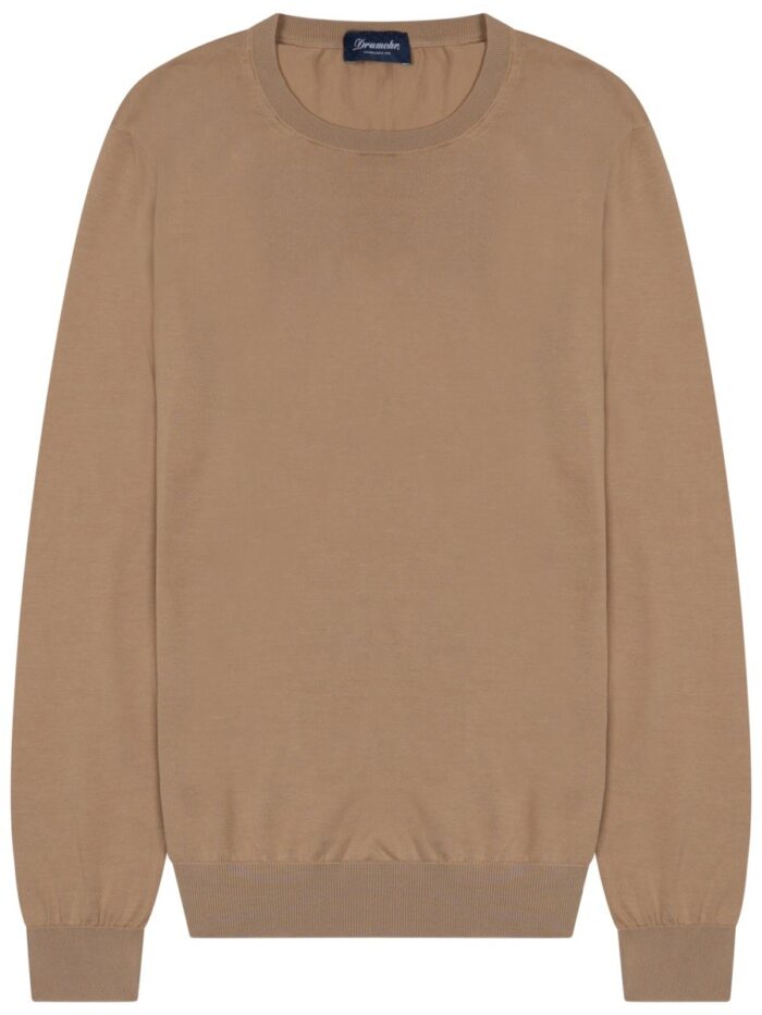 DRUMOHR Crewneck Cotton Knit Sweater