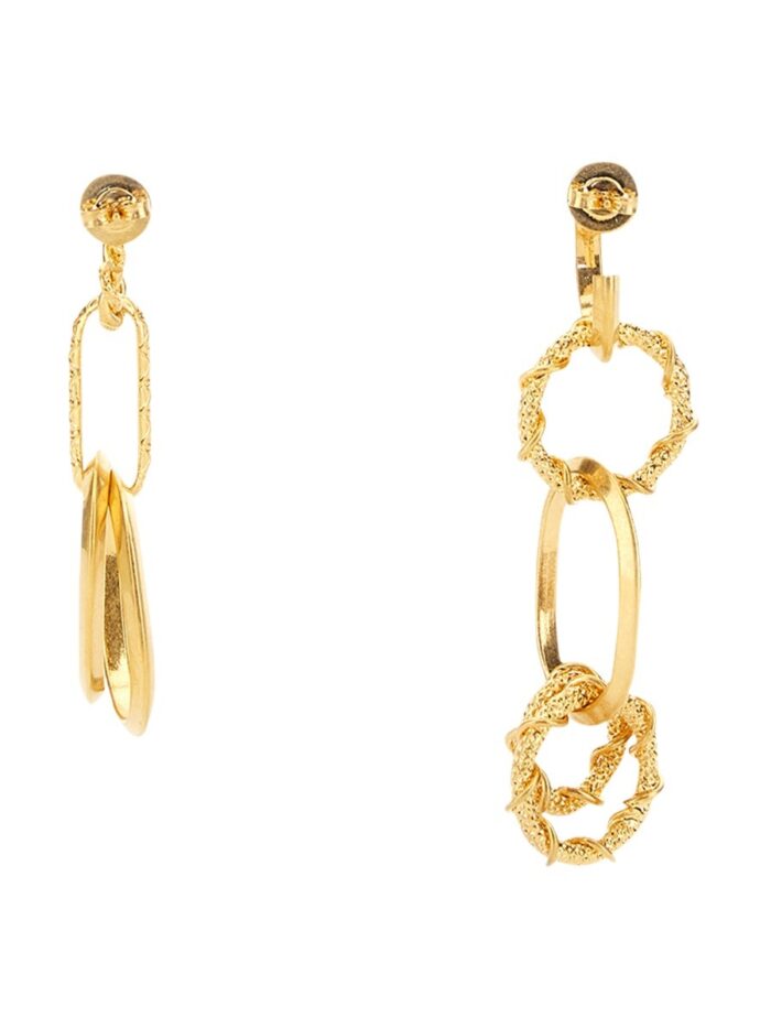 Dsquared EARRING WITH CHAIN RINGS