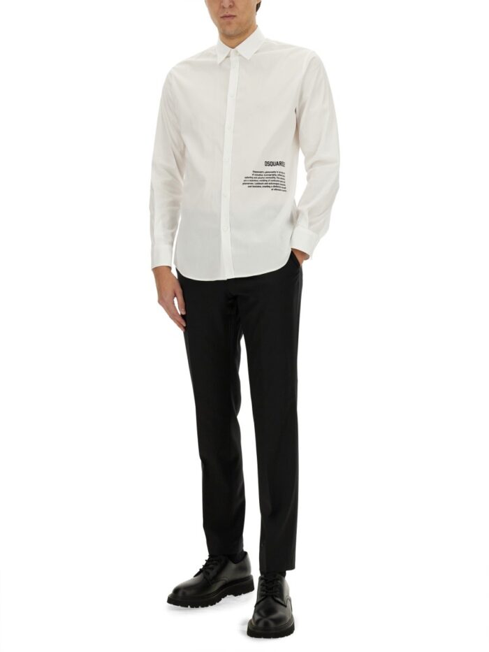 Dsquared LOGO PRINT SHIRT
