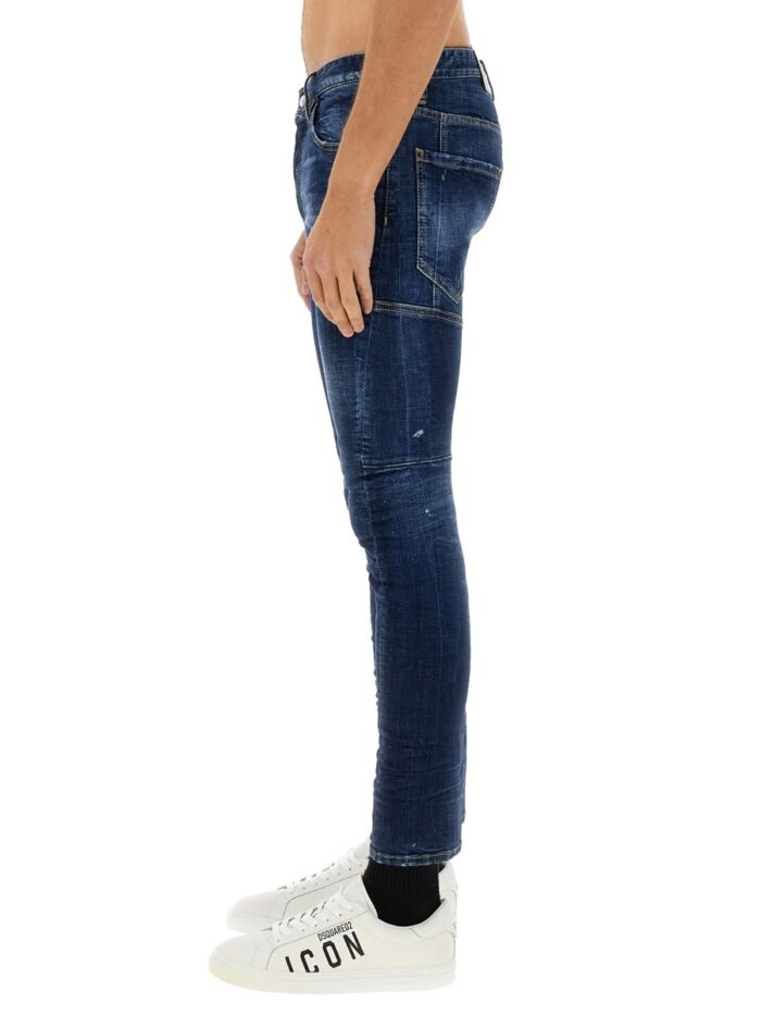 Dsquared "PERFECT CLEAN WASH TIDY BIKER" JEANS