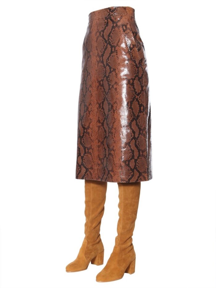 Dsquared PYTHON PRINT SKIRT