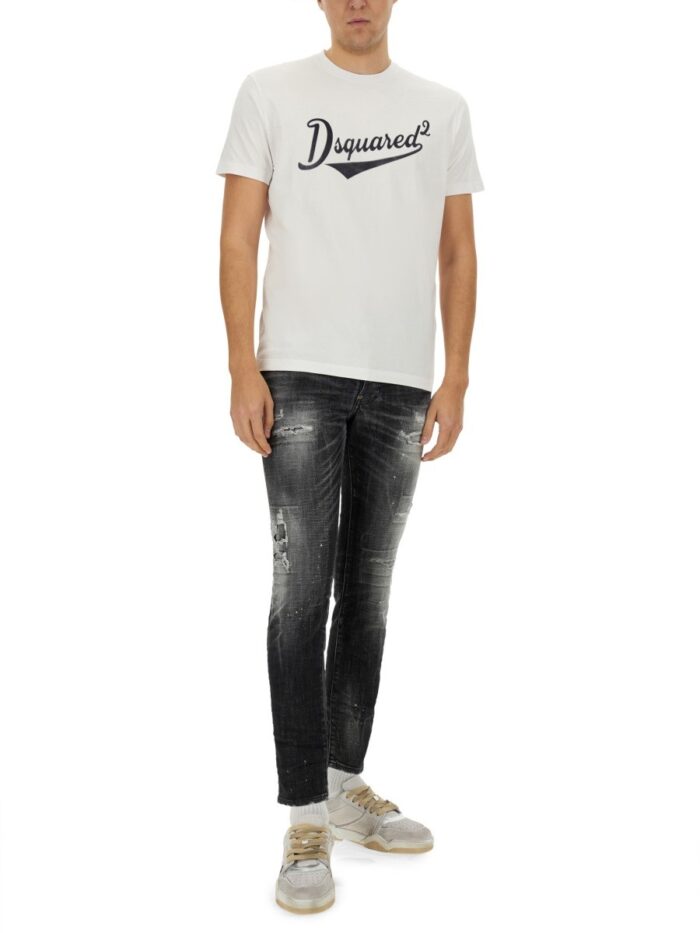 Dsquared "ROCKY MOUNTAINS WASH SKATER" JEANS