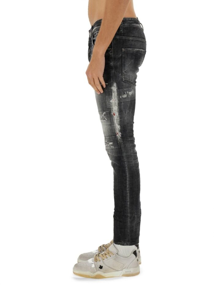 Dsquared "ROCKY MOUNTAINS WASH SKATER" JEANS