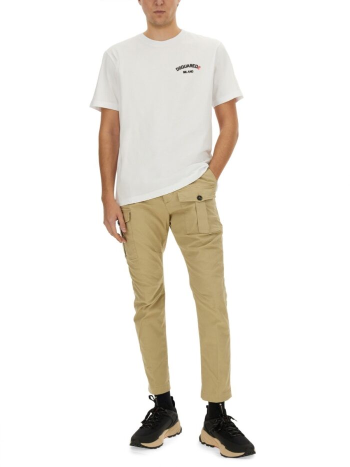 Dsquared "RUBBER LOGO" T-SHIRT