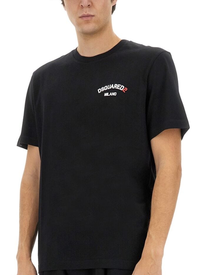 Dsquared "RUBBER LOGO" T-SHIRT