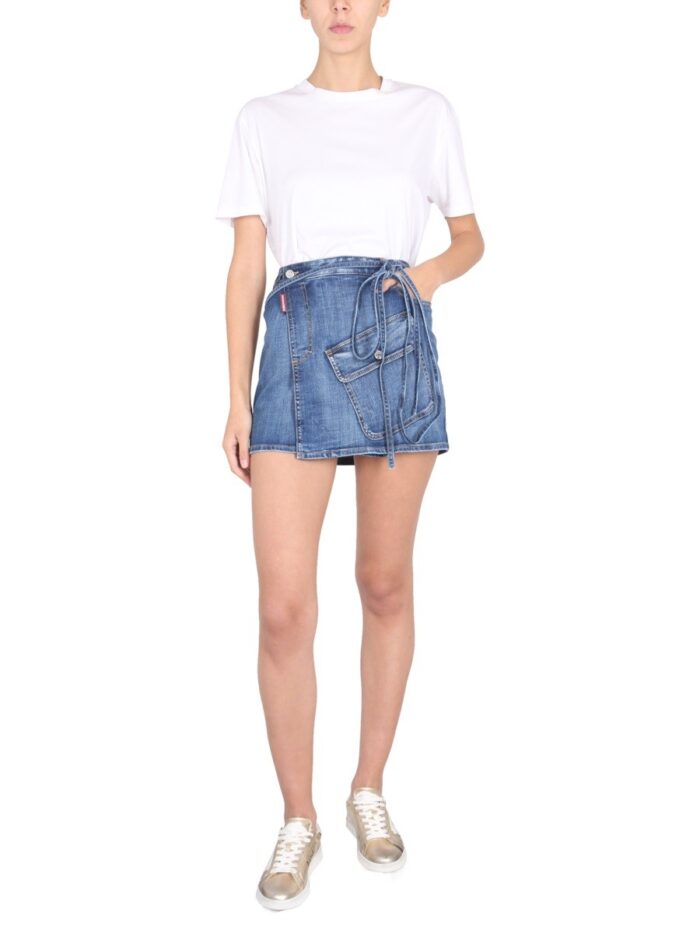 Dsquared SKIRT WITH POCKET