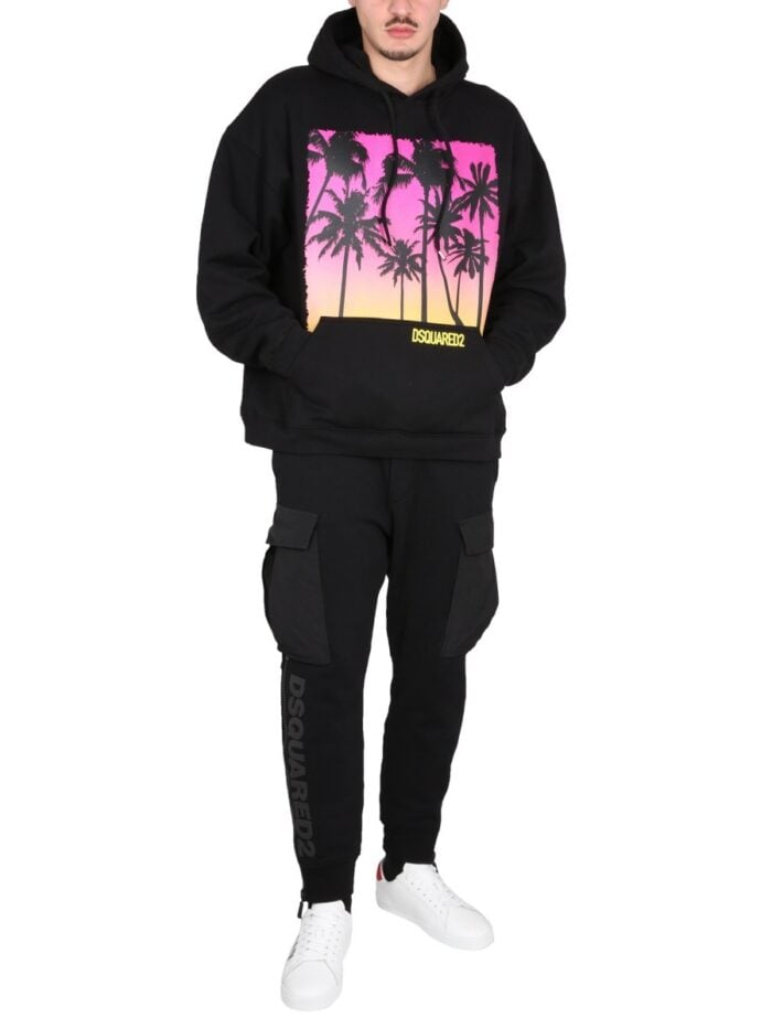 Dsquared SUNRISE PRINT SWEATSHIRT
