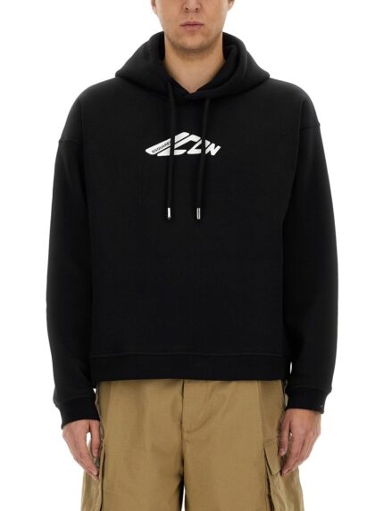 Dsquared SWEATSHIRT WITH LOGO PRINT