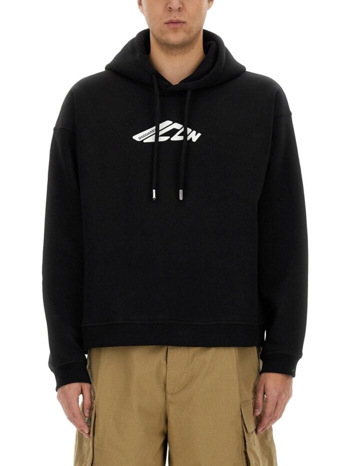 Dsquared SWEATSHIRT WITH LOGO PRINT