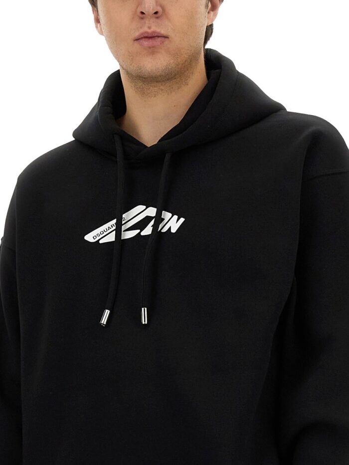 Dsquared SWEATSHIRT WITH LOGO PRINT