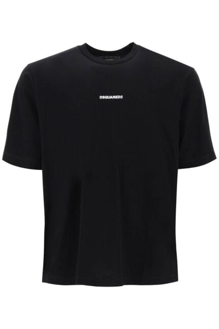 Dsquared2 Slouch Fit T-shirt With Logo Print