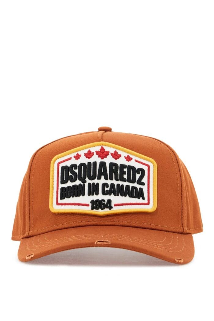 DSQUARED2 Baseball Cap With Logo Patch