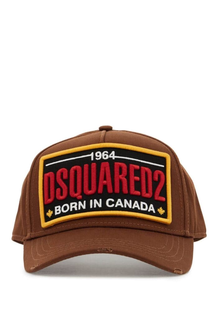 DSQUARED2 Baseball Cap With Logo Patch