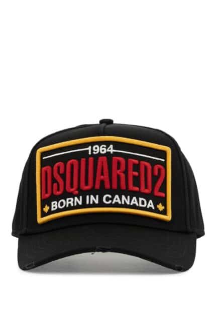 DSQUARED2 Baseball Cap With Logo Patch