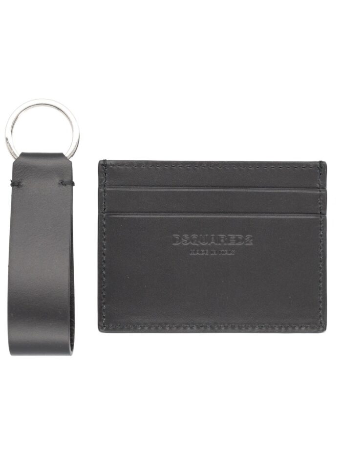 DSquared2 CARD HOLDER AND KEYCHAIN GIFT SET