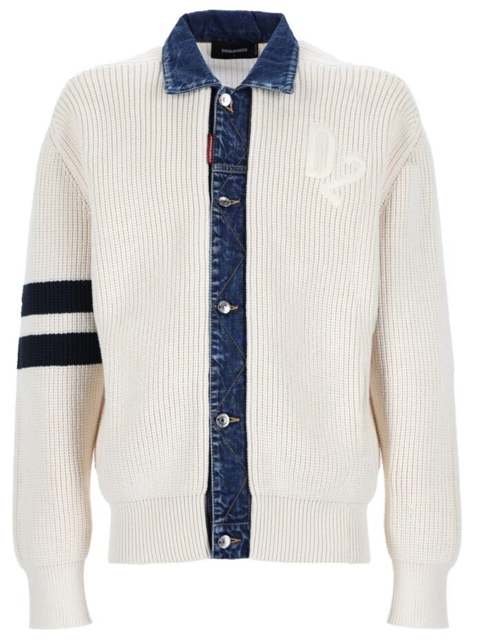 DSquared2 CARDIGAN WITH LOGO