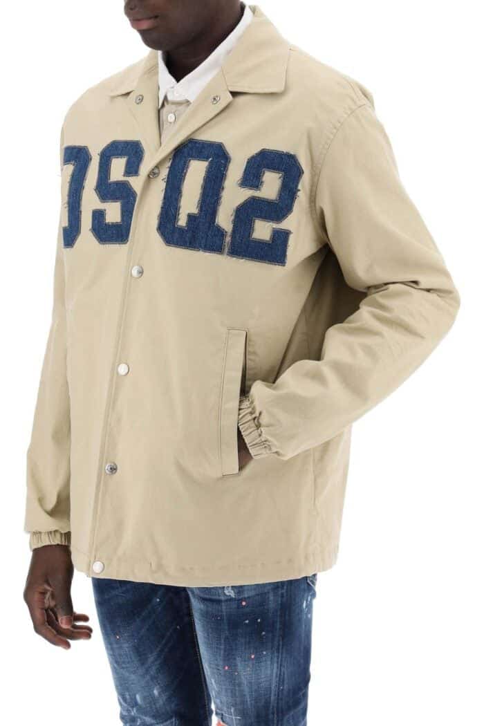 Dsquared2 Cotton Coach Overshirt