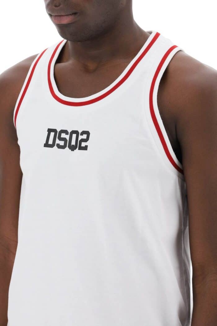 DSQUARED2 "cotton Dsq2 Cool Tank