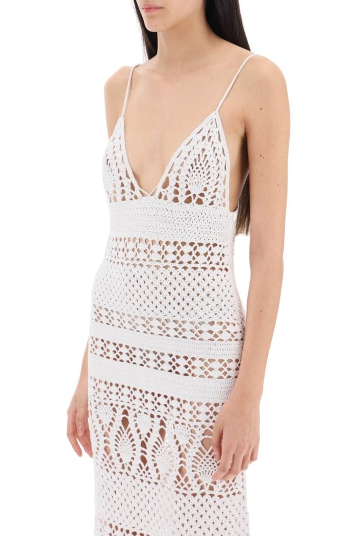 Dsquared2 Crochet Maxi Dress