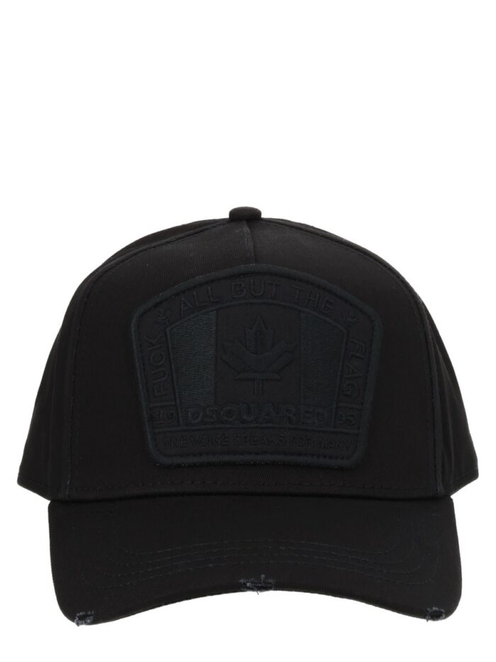 dsquared2 "d2 patch" baseball cap DSquared2 "D2 PATCH" BASEBALL CAP