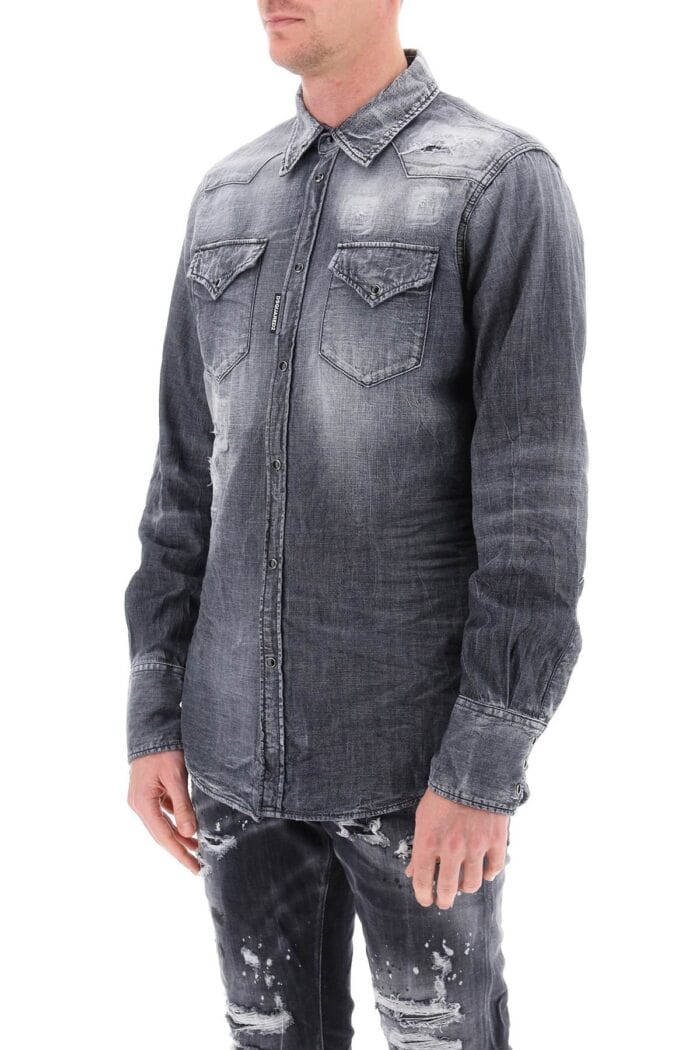DSQUARED2 Denim Western Shirt