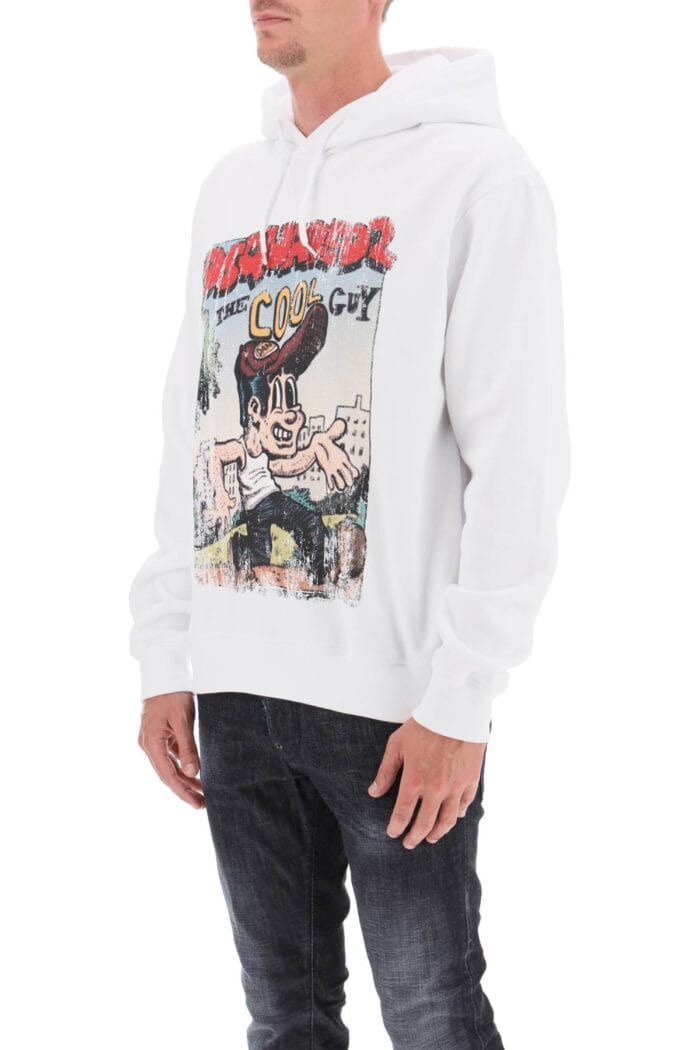 Dsquared2 Hoodie With Graphic Print