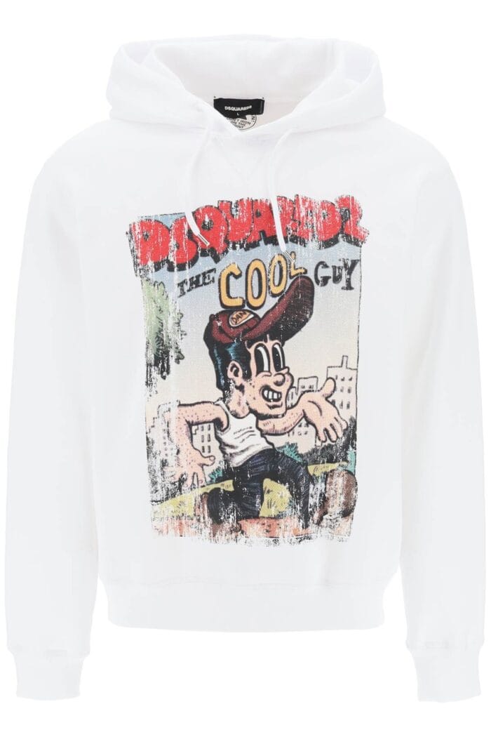 Dsquared2 Hoodie With Graphic Print