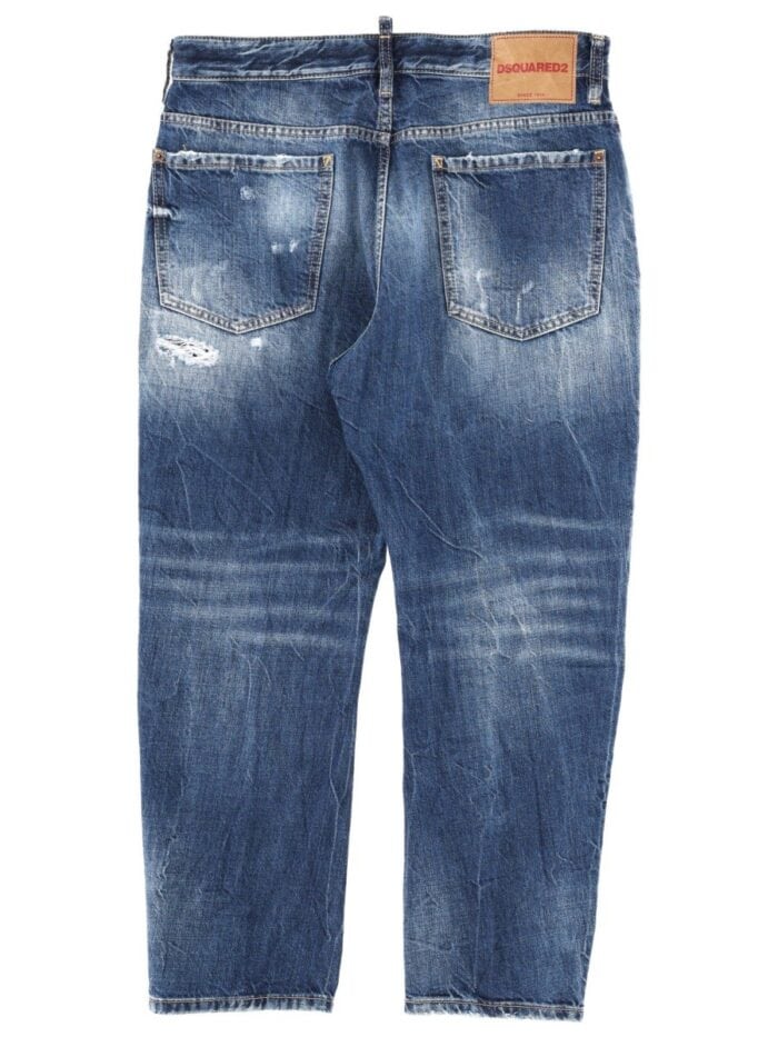 DSquared2 JEANS WITH "DESTROYED" DETAILS