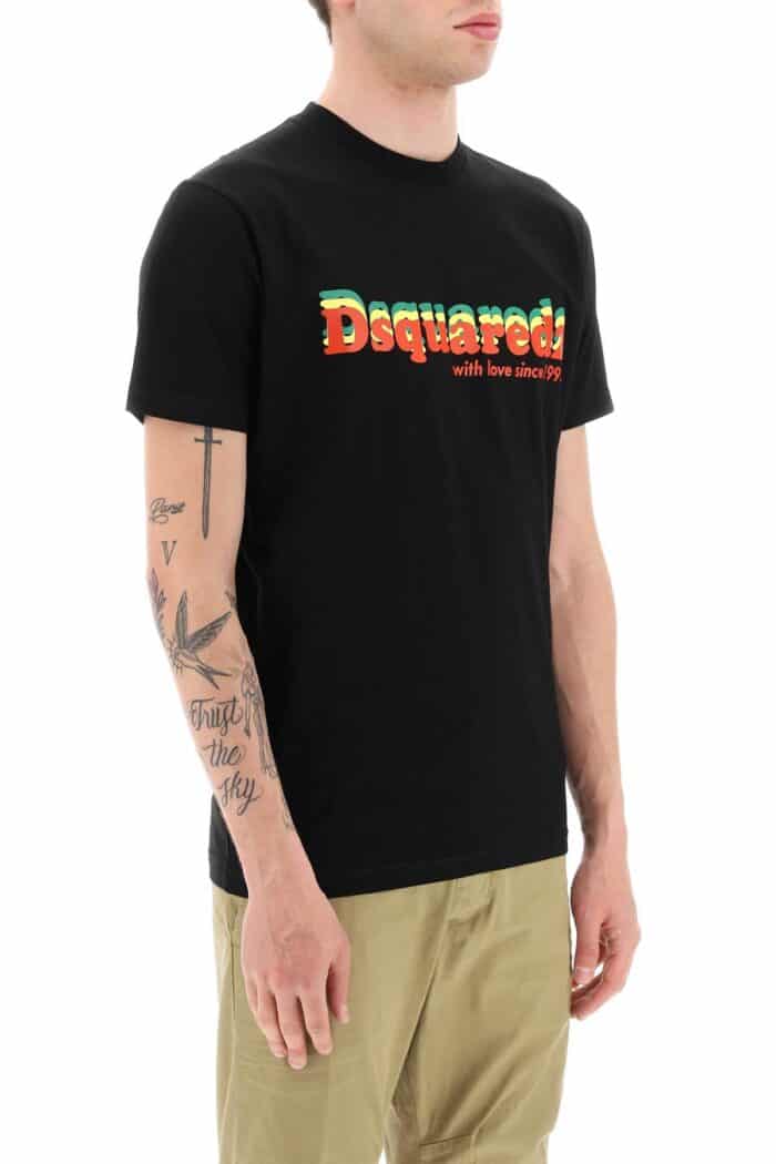 Dsquared2 Logo Print Cool Fit T-shirt