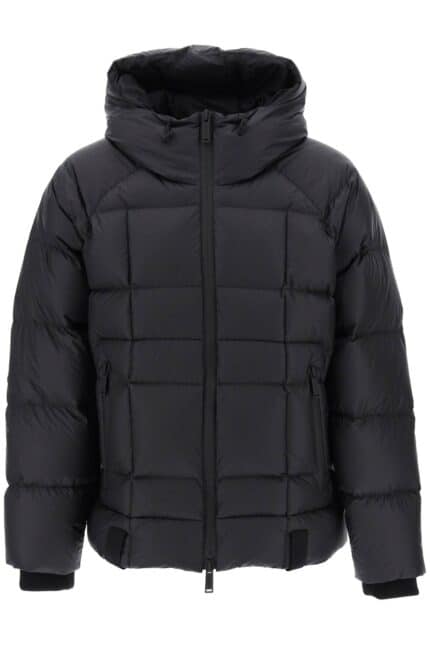 Dsquared2 Logo Print Hooded Down Jacket