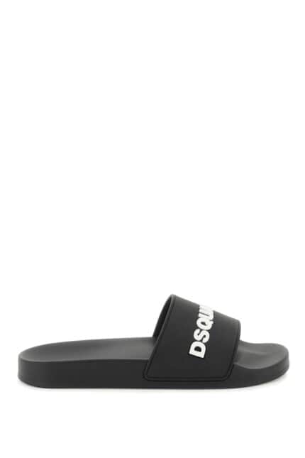 Dsquared2 Logo Rubber Slides