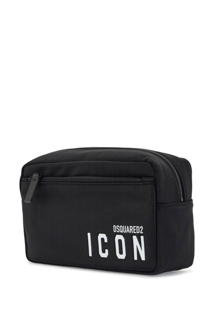 DSQUARED2 Rectangular Beauty Case Icon Black