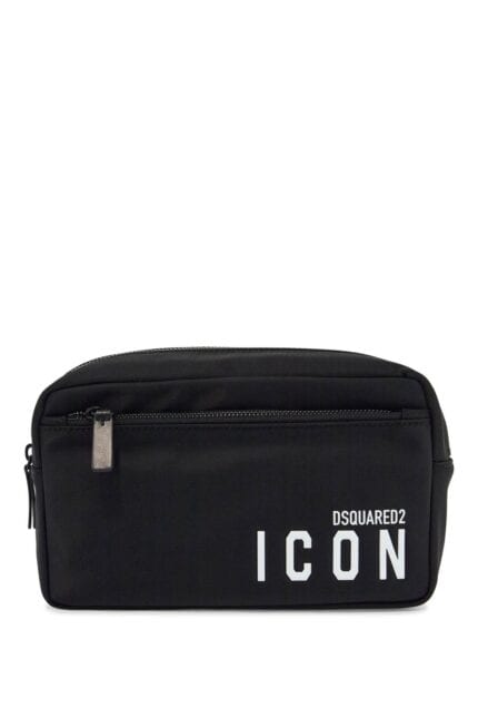 DSQUARED2 Rectangular Beauty Case Icon Black