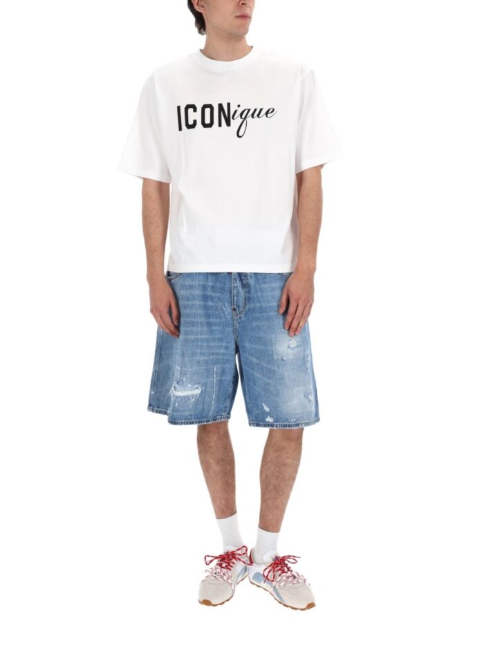 DSquared2 SHORTS "SURFER" CON LOGO