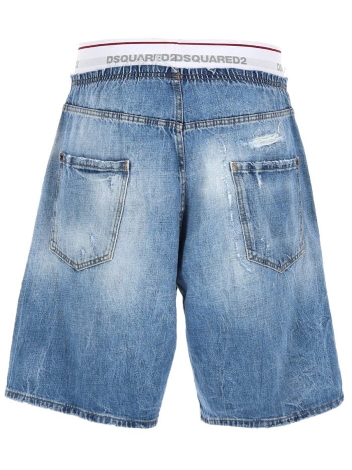 DSquared2 SHORTS "SURFER" CON LOGO