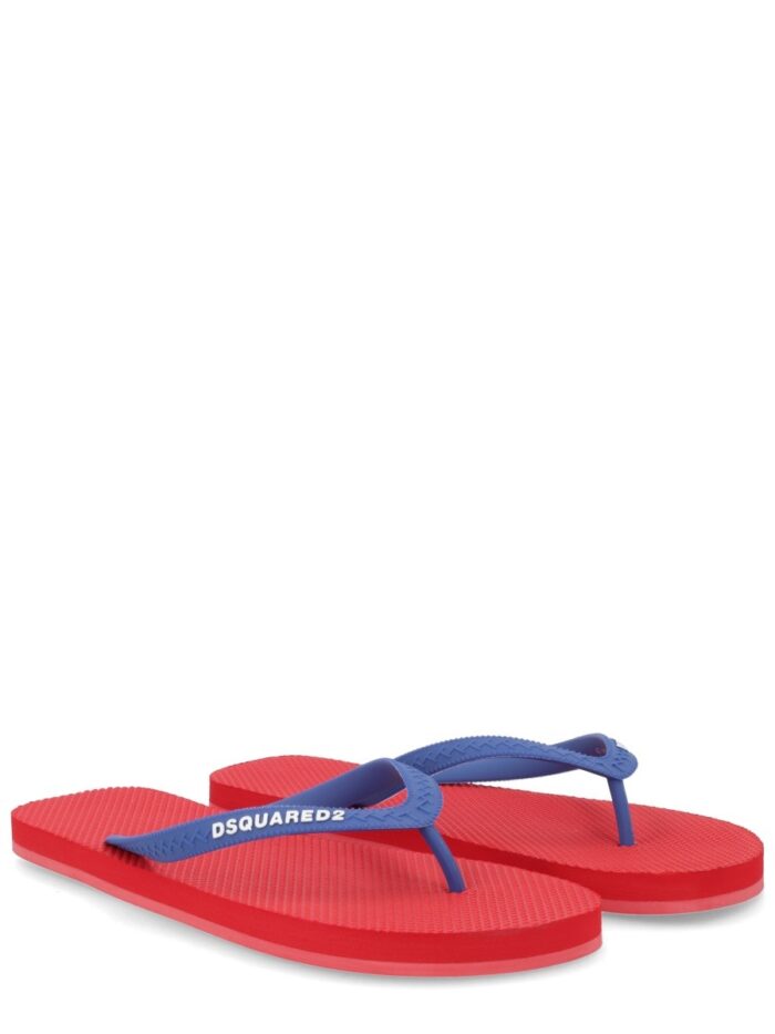 DSquared2 SLIPPERS WITH LOGO
