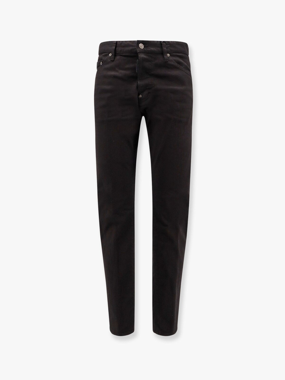 Dsquared2 Stretch Cotton Trouser With White Bull Tag