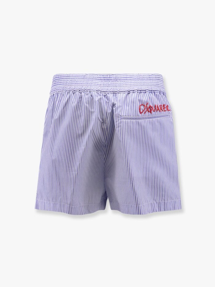 Dsquared2 Summer Lovers Cotton Popeline Shorts