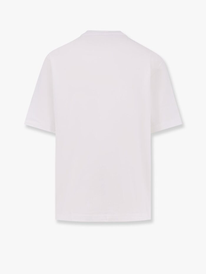 Dsquared2 Summer Lovers Cotton T-shirt With Multicolor Embroidery
