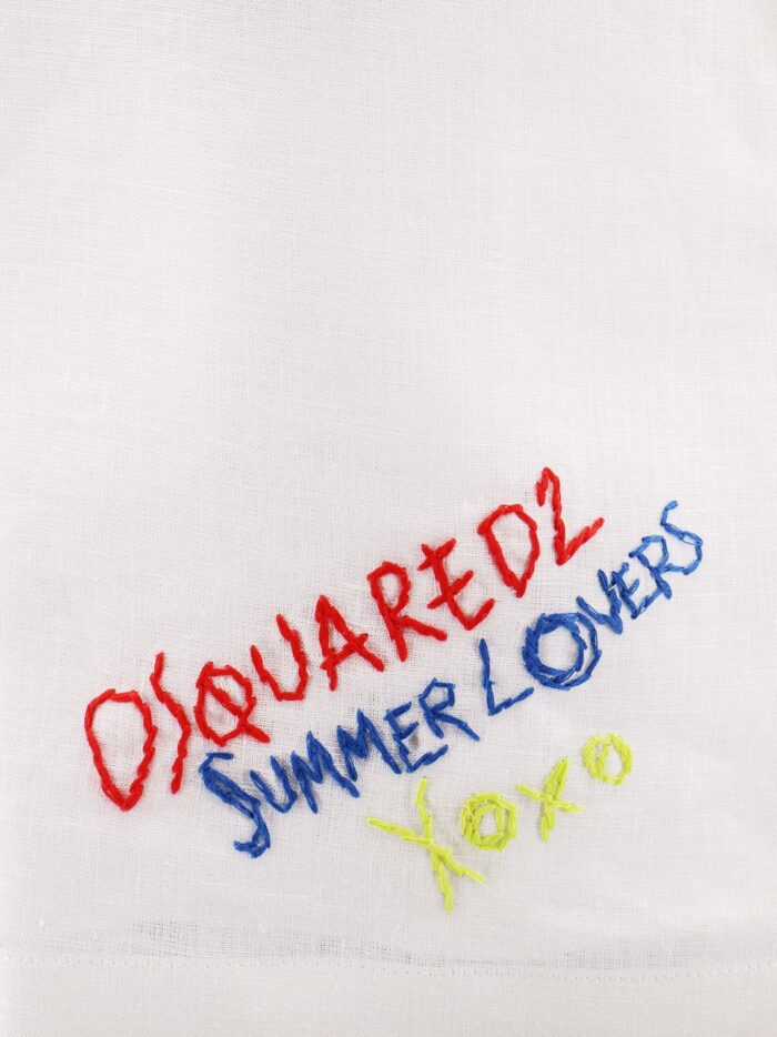 Dsquared2 Summer Lovers Linen Shorts