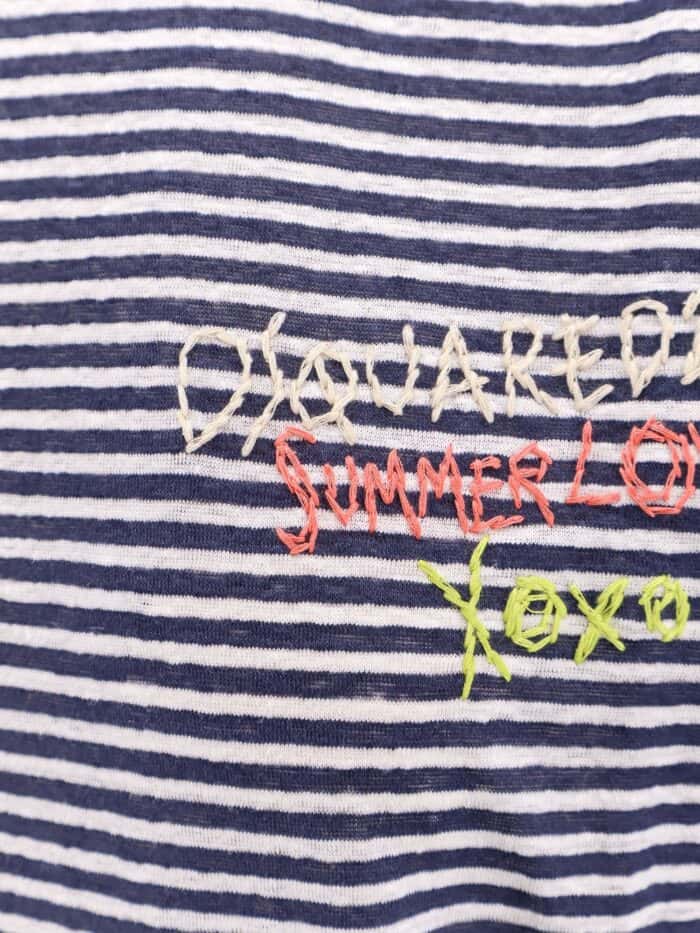 Dsquared2 Summer Lovers Linen T-shirt